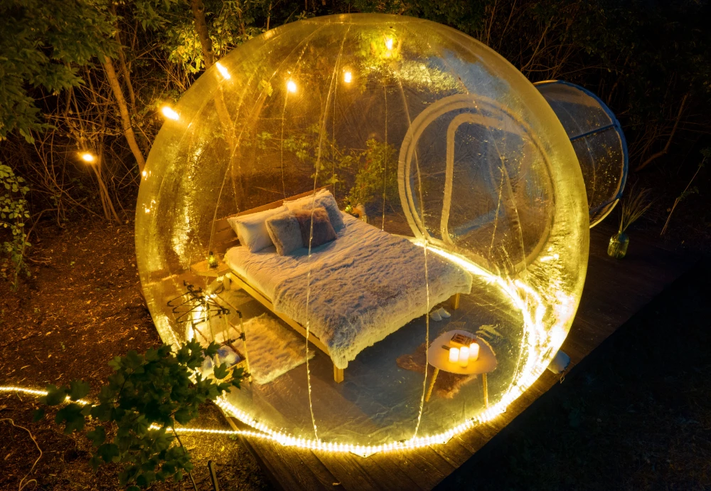 inflatable bubble dome tent