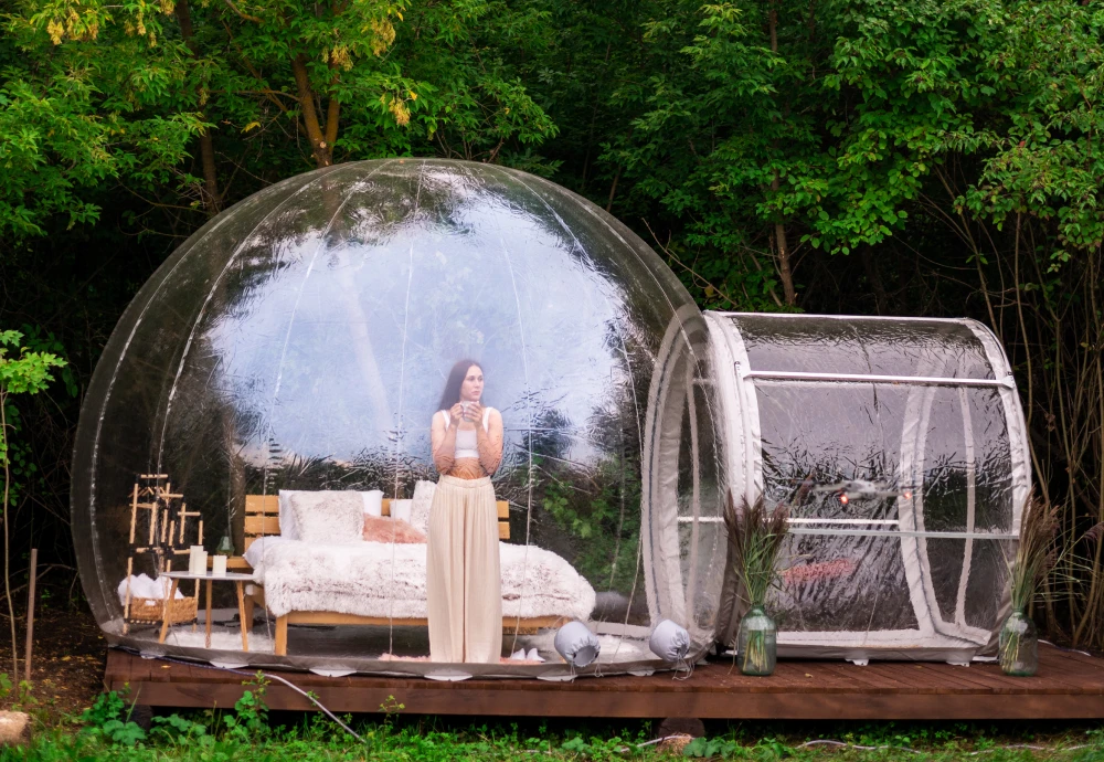 inflatable bubble dome tent